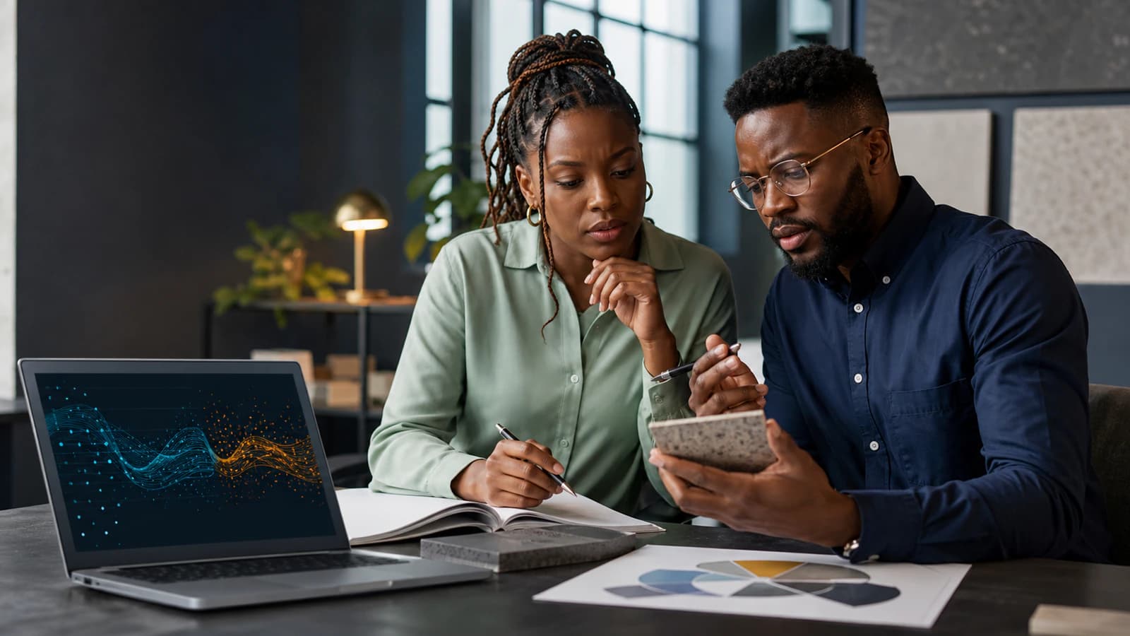 Professionals compare evidence and question assumptions before reaching a conclusion.
