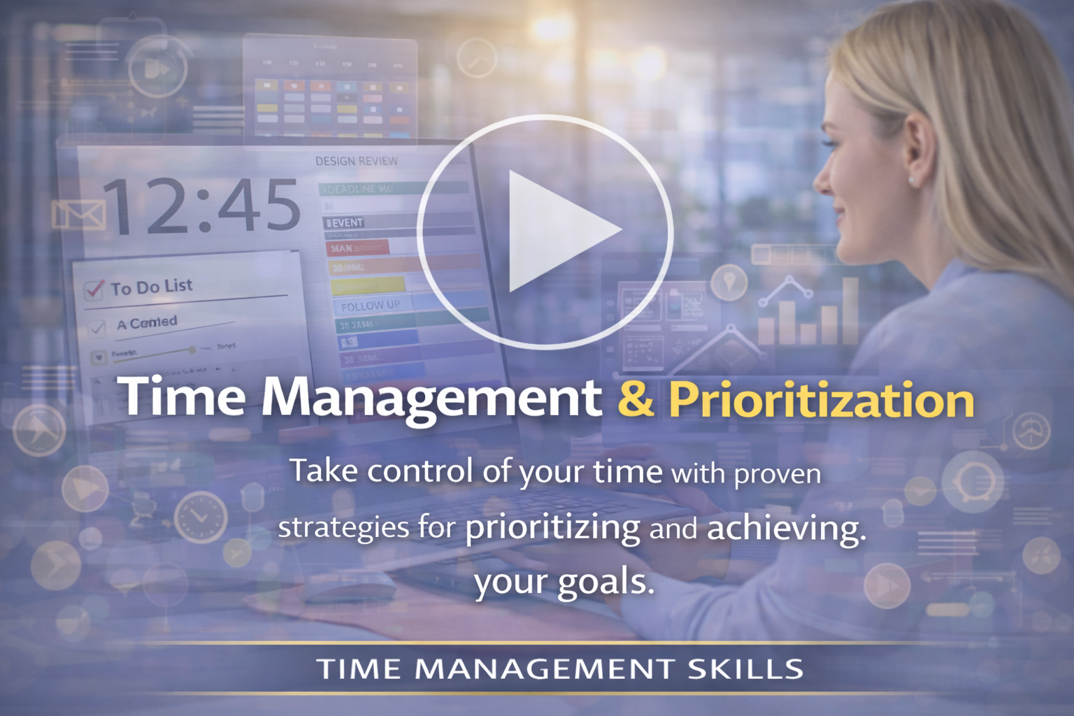 Time Management & Prioritization Course Preview Thumbnail