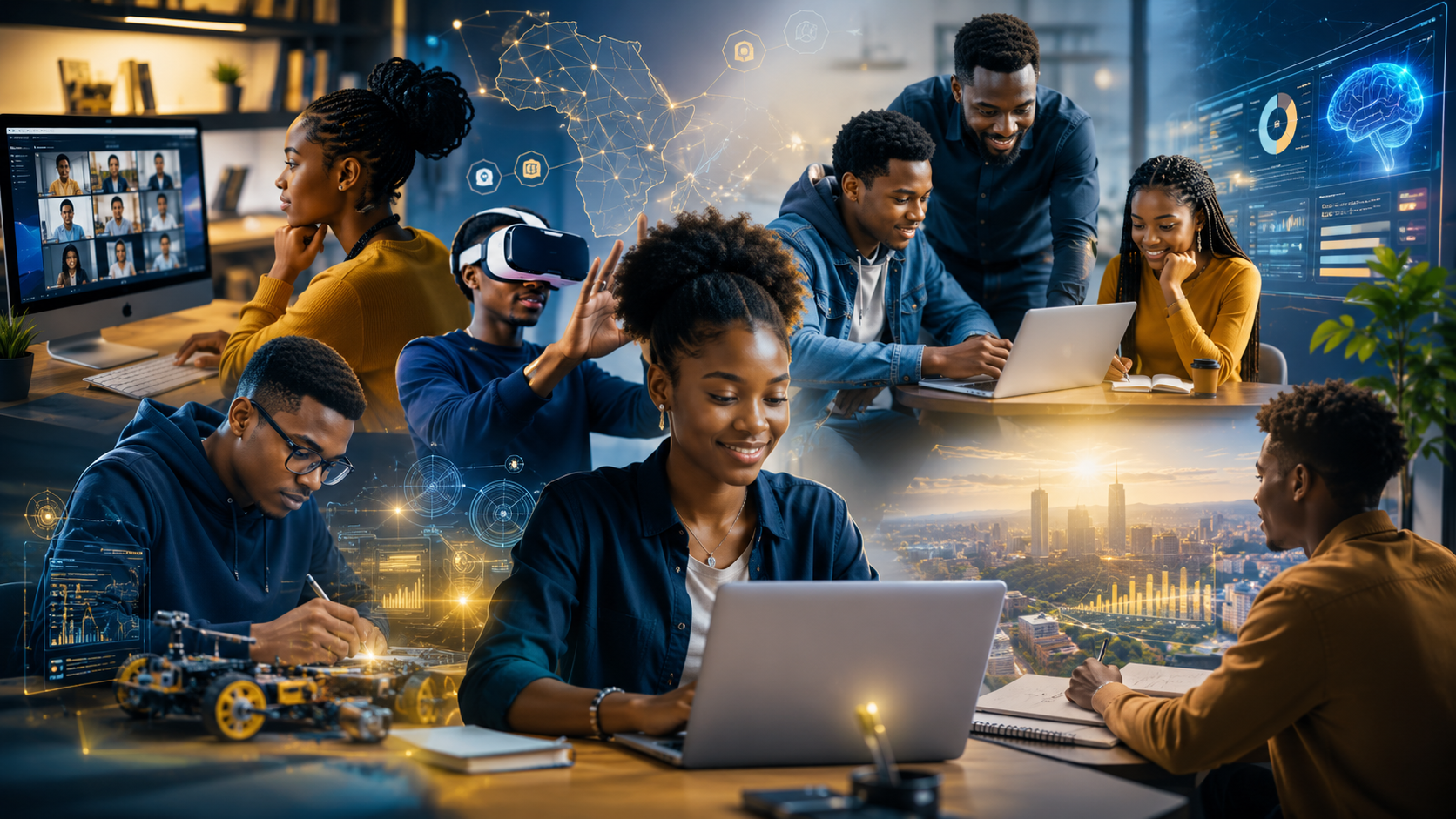 Learners and students connected through GoalVow learning and opportunity ecosystem